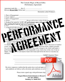 PERFORMANCE AGREEMENT PDF
